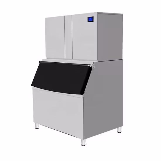 Macchina per la produzione di ghiaccio commerciale con cubetti da 1000 kg